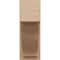 Ekena Millwork 7 1/2-in W x 18-in D x 18-in H Funston Block Rough Cedar Woodgrain TimberThane Outlooker, Primed Tan OUTUR075X18X18FST44RCPR - alternate 2